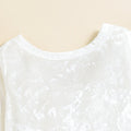 Baby White Long Sleeve + Plaid Skirt Pawlulu