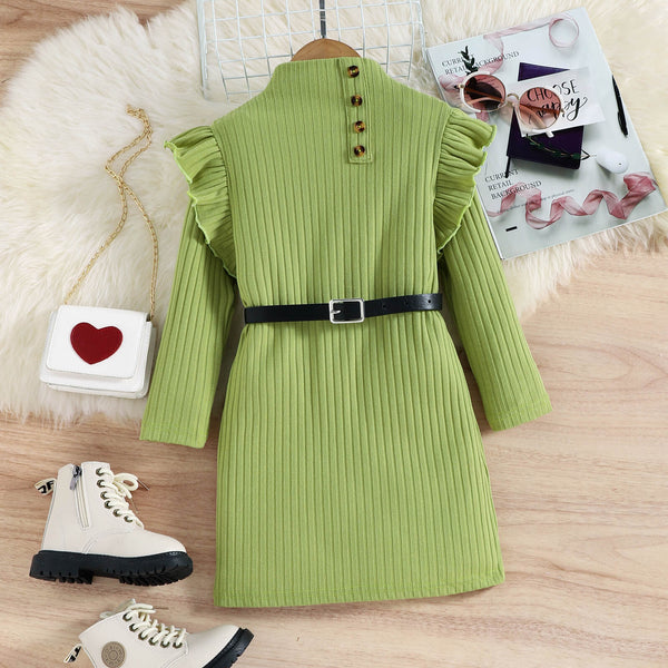 Kid Green Dress Pawlulu
