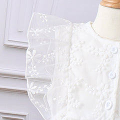 Kid Floral Mesh Dress