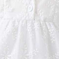 Kid Floral Mesh Dress