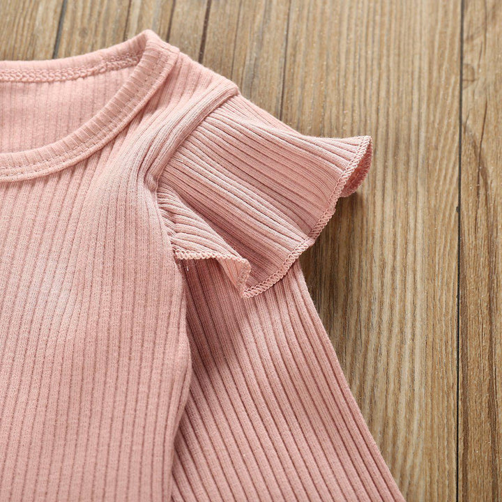2-piece Baby Cotton Stripe Suit pawlulu