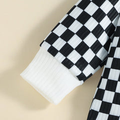 Baby Checkerboard Suit Rompers Pawlulu