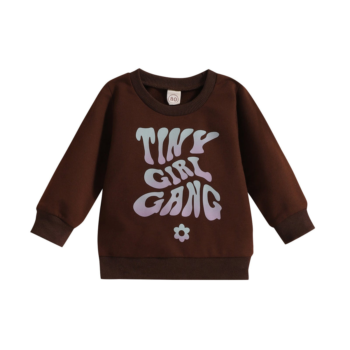 Baby Letter Printed Sweater Pawlulu