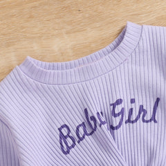 Purple Pit Stripe Long Sleeve Suit Pawlulu