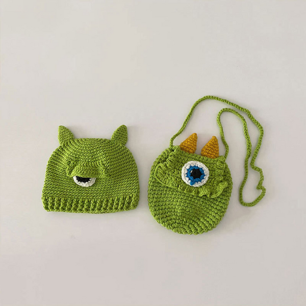 2-piece Baby Monster Knit Set Pawlulu