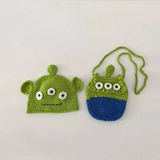 2-piece Baby Monster Knit Set Pawlulu