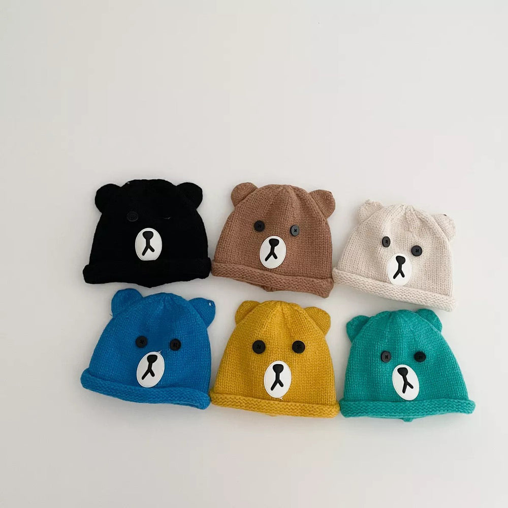Baby Bear knit Hat Pawlulu