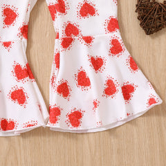 Toddler Valentine's Day Heart Jumpsuit Pawlulu