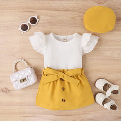 3-piece Toddler Pit Skirt Sets