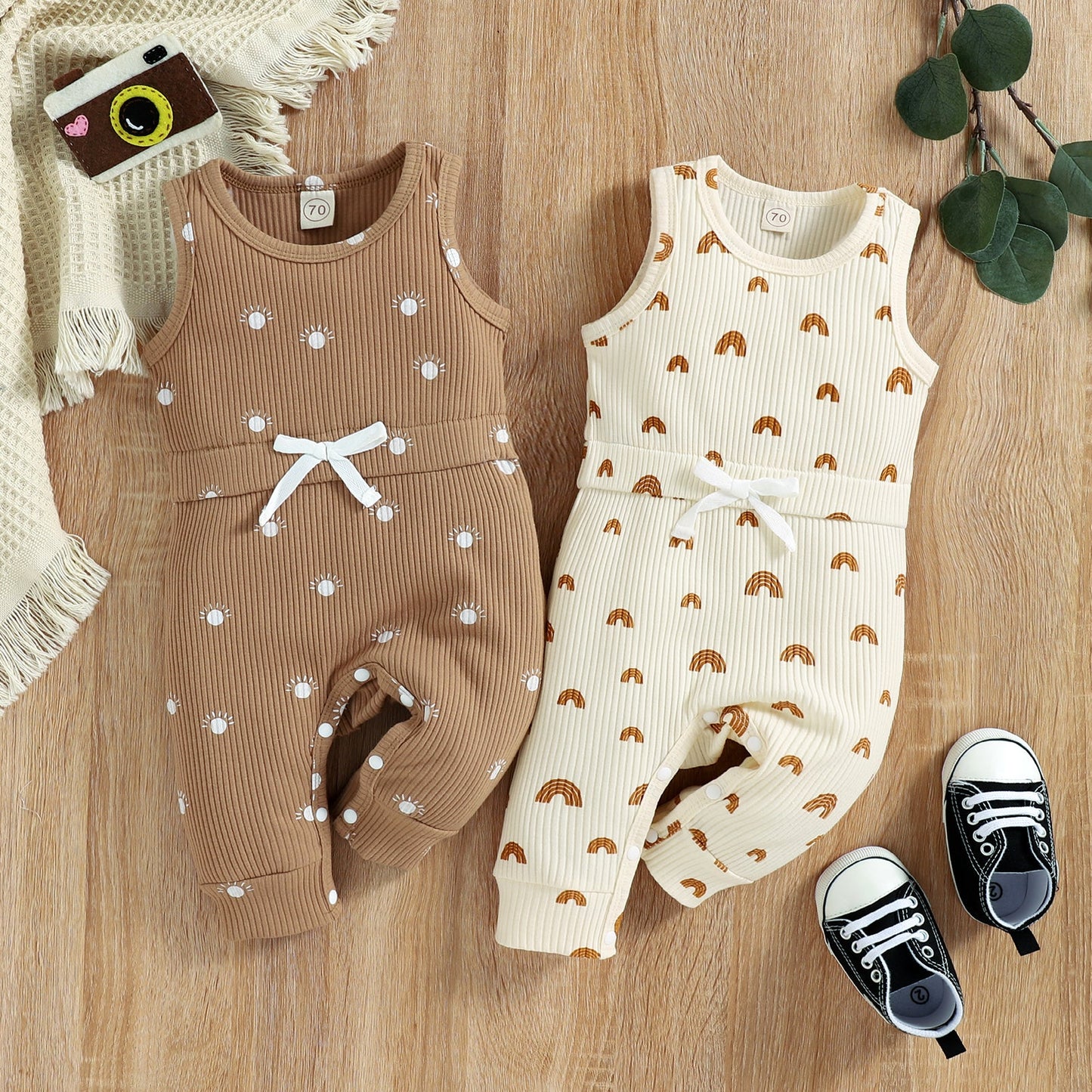 Baby Two-tone Jumpsuits Pawlulu