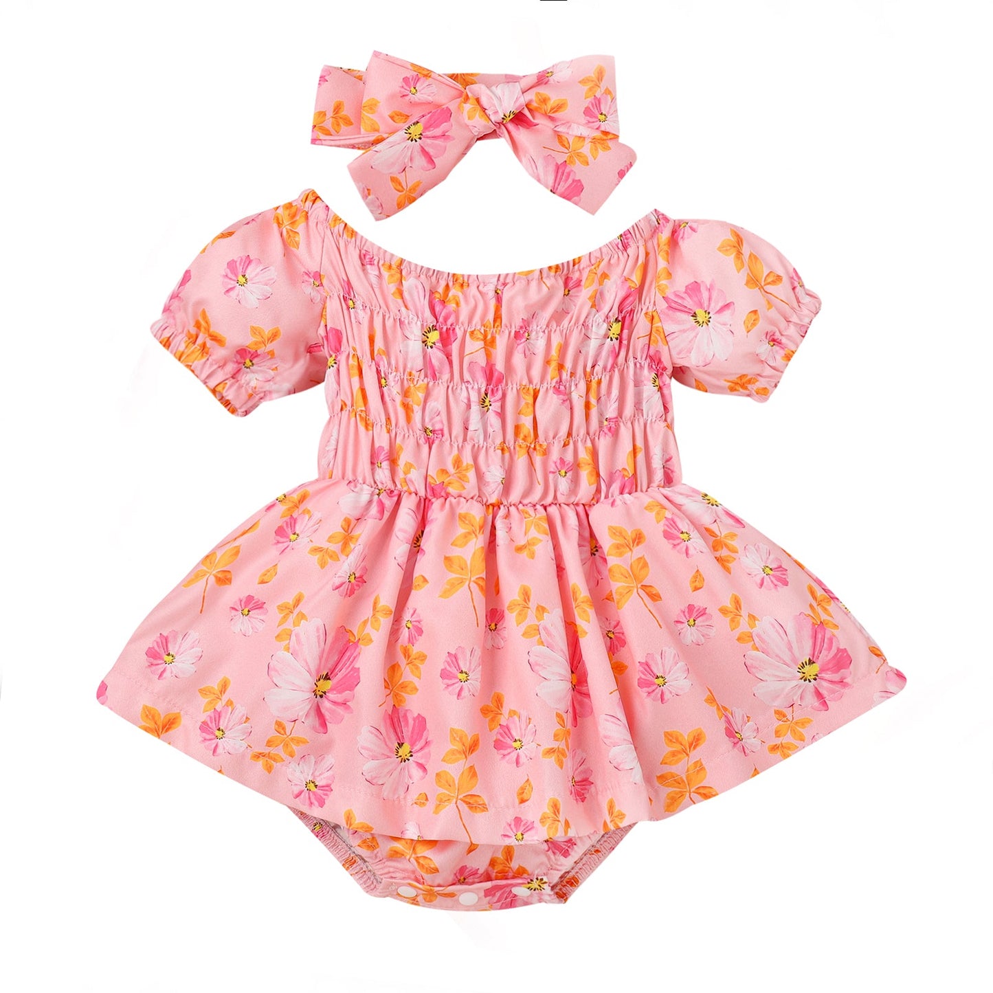 Baby Girl Floral Dress Pawlulu