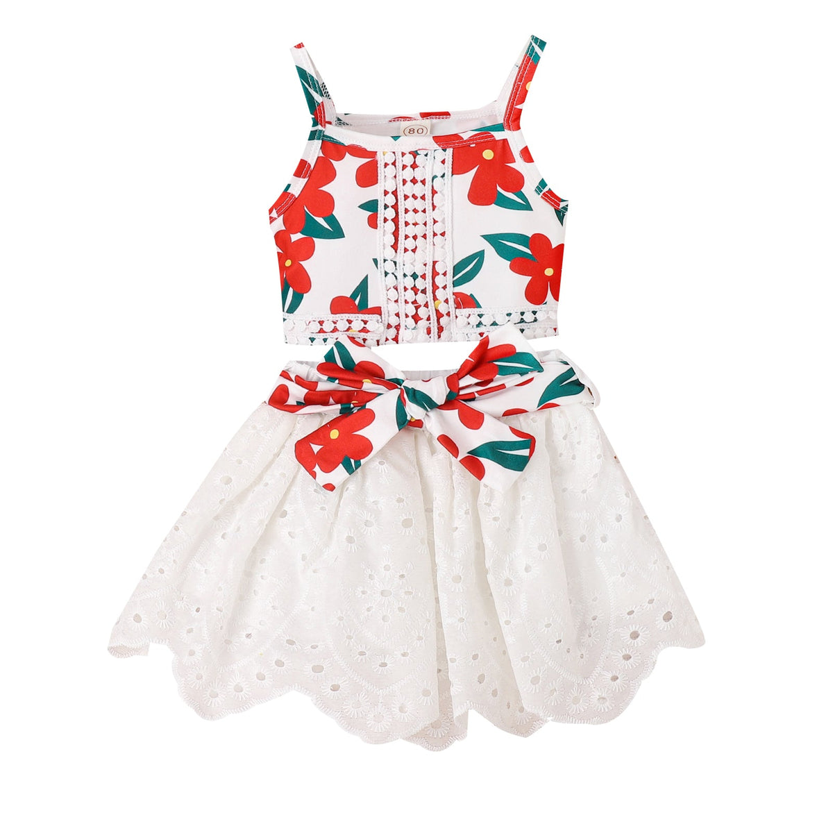 Toddler Girl Suspender Dress Pawlulu