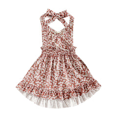 Toddler Girl Flora Dresses Pawlulu