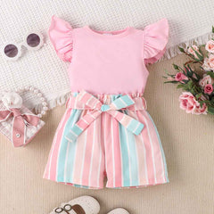 Kid Girl Stripe Sets