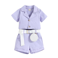 3-Piece Pure Colorl Suit Pawlulu