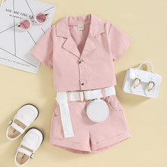 3-Piece Pure Colorl Suit Pawlulu