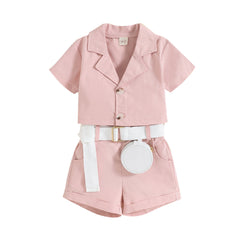 3-Piece Pure Colorl Suit Pawlulu
