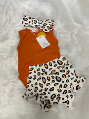 Pawlulu 3-piece Leopard Cotton Suit pawlulu
