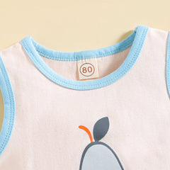 Avocado Tank Top Suit Pawlulu