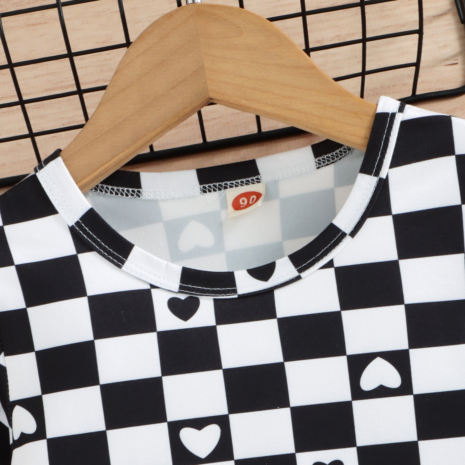 Kid Girl Checkerboard Skirt Pawlulu