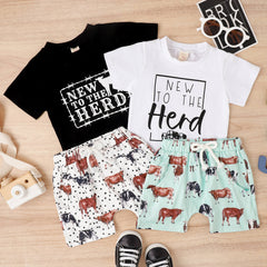 2pcs Baby Boy Cowboy Suit