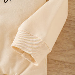 Kid Letter Pullover Pawlulu