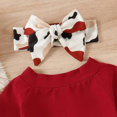 3-Piece Toddler Flares Set Pawlulu
