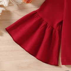 3-Piece Toddler Flares Set Pawlulu