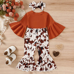 3-Piece Toddler Flares Set Pawlulu