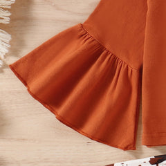 3-Piece Toddler Flares Set Pawlulu