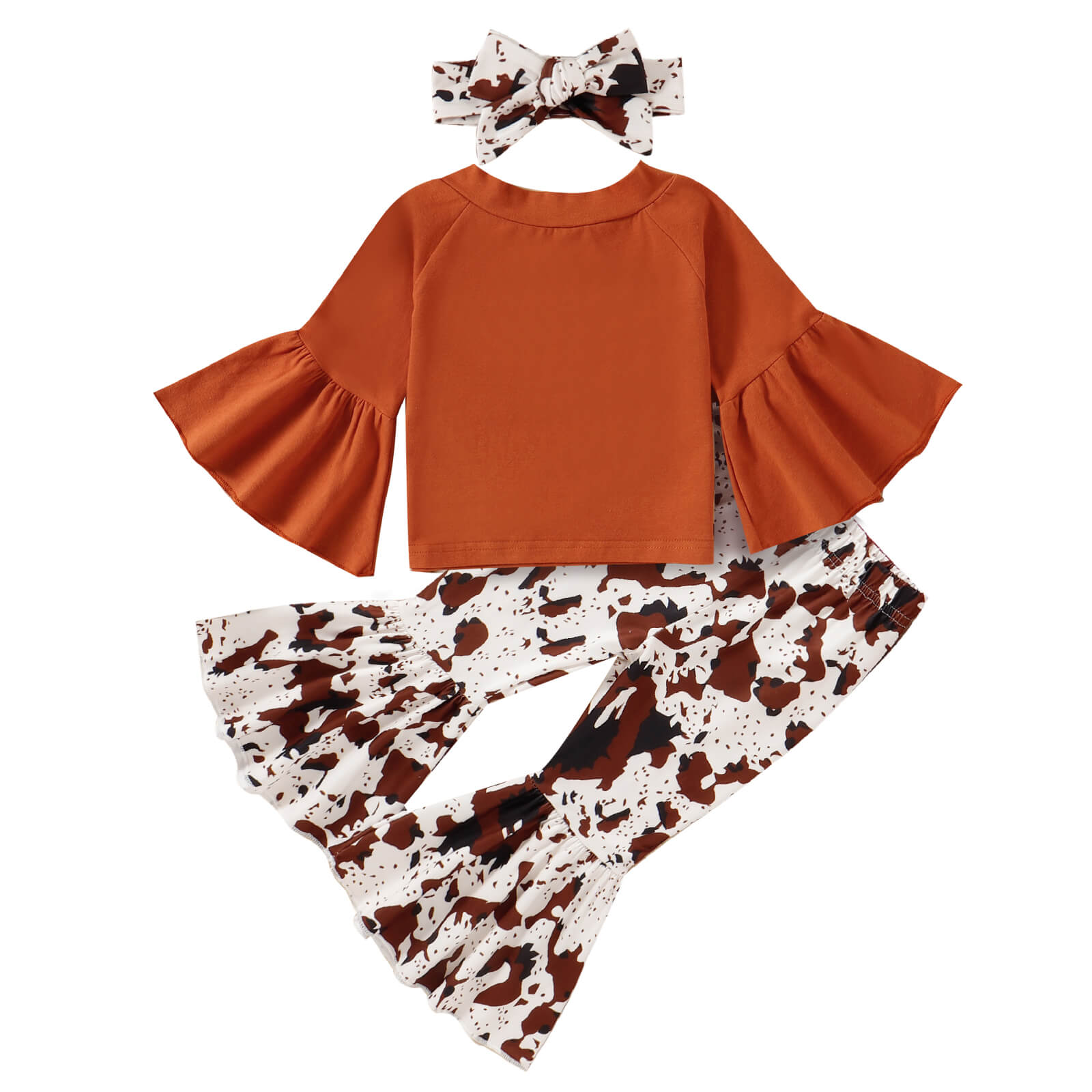 3-Piece Toddler Flares Set Pawlulu