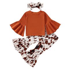 3-Piece Toddler Flares Set Pawlulu