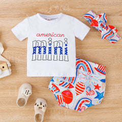 3-piece Baby Independence Day Sets