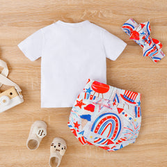 3-piece Baby Independence Day Sets