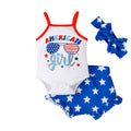 3-piece Baby American Girl Sets