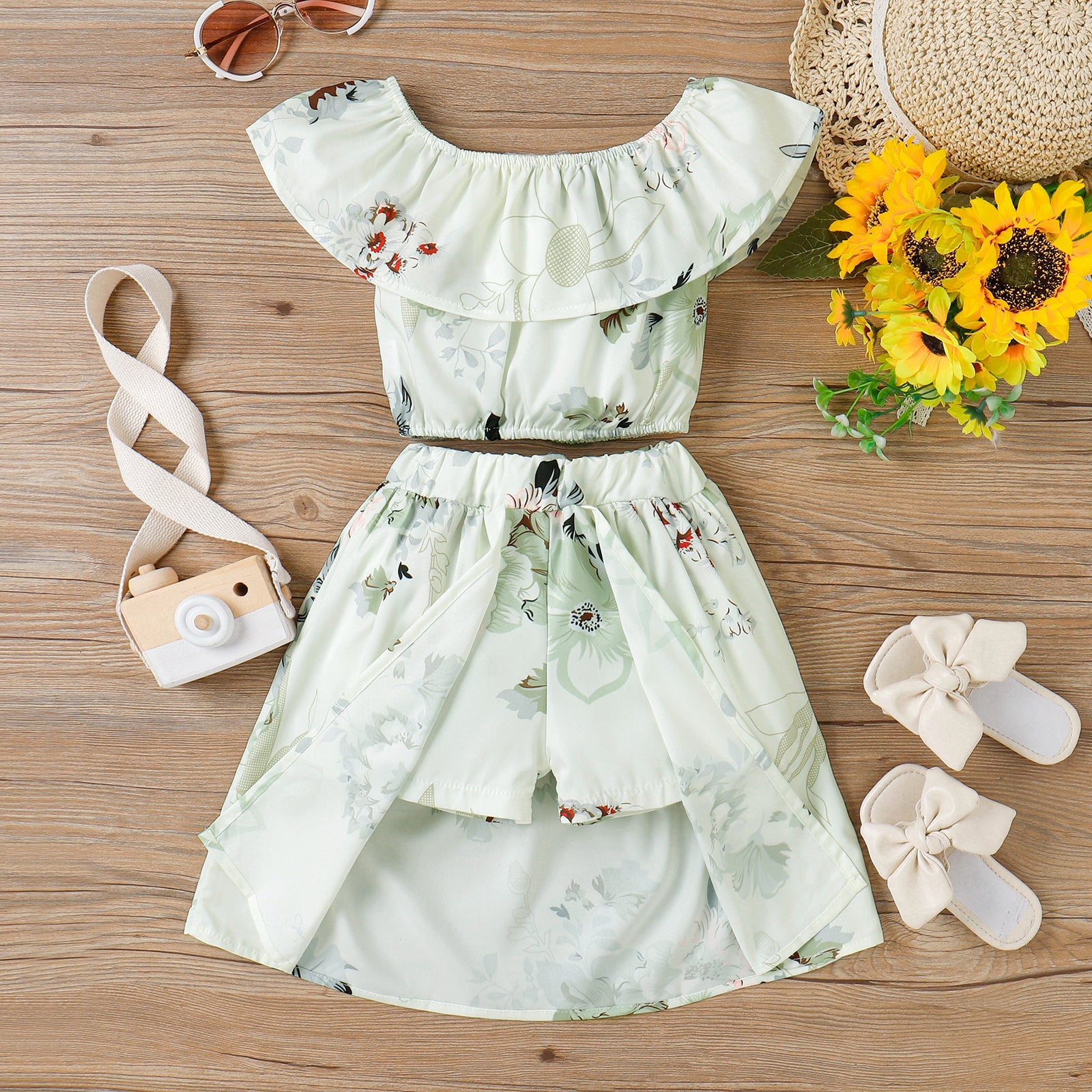 Toddler Girl Floral Dress Pawlulu