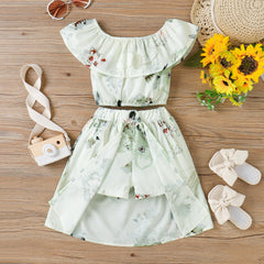 Toddler Girl Floral Dress Pawlulu