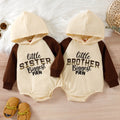 Baby Brother And Sister Romper Pawlulu