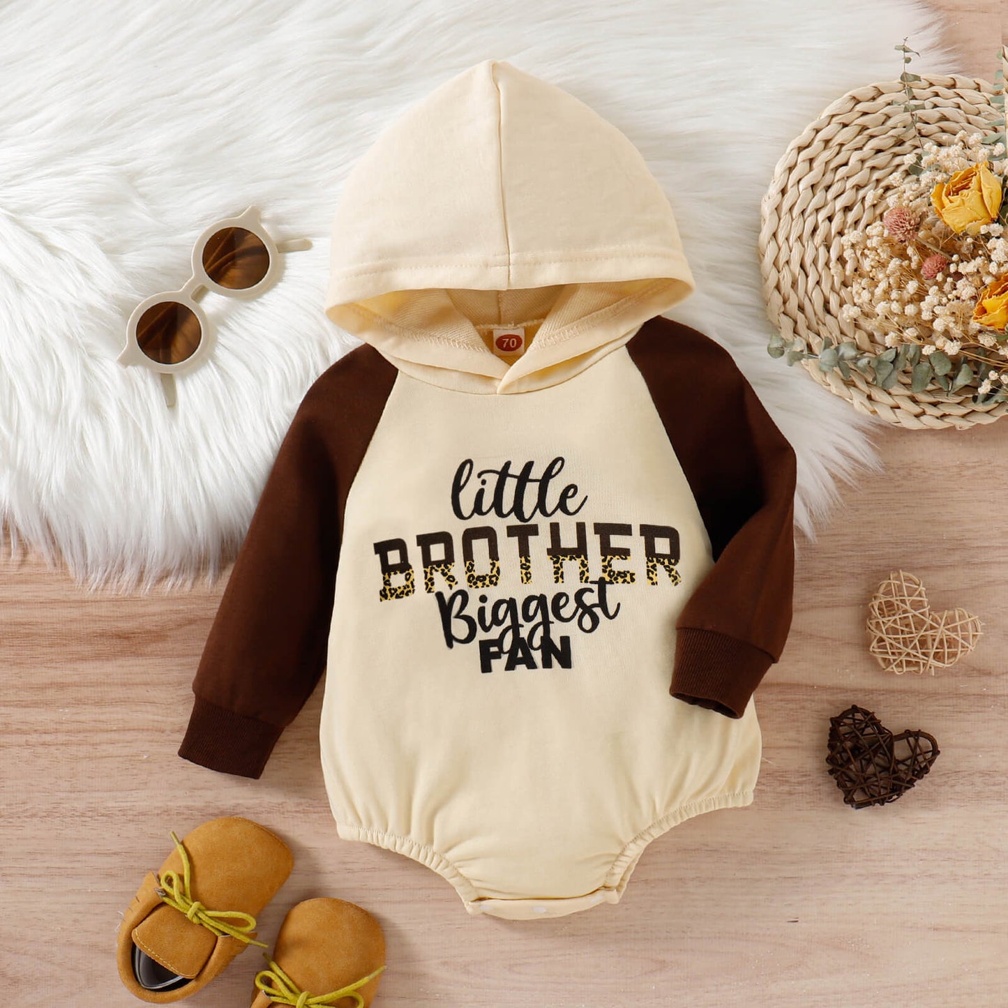 Baby Brother And Sister Romper Pawlulu