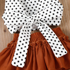 Baby Polka Dot Skirt Sets