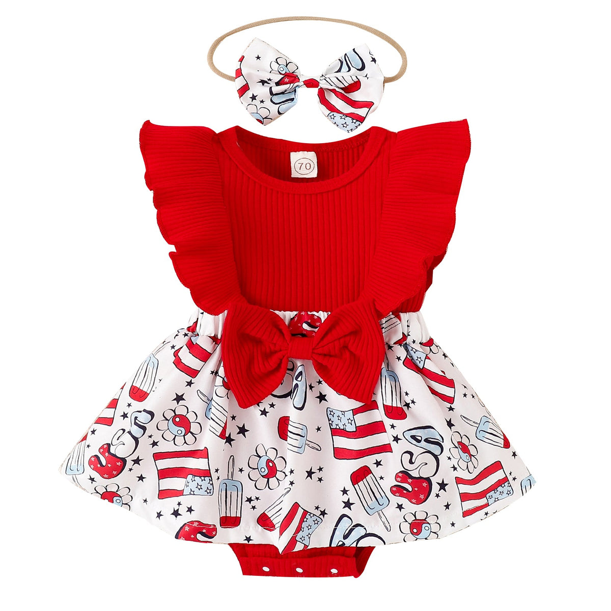Baby Independence Day Romper