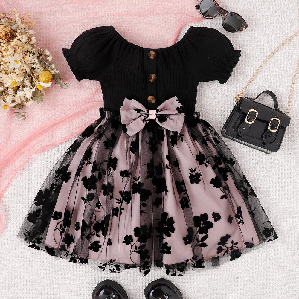 Kid Floral Lace Dress