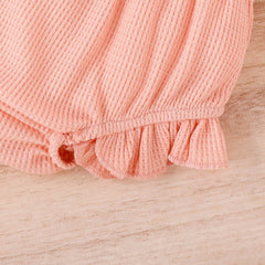 Sweet Baby Gril Waffle Summer Set