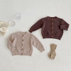 Baby Pure Knit Coat Pawlulu