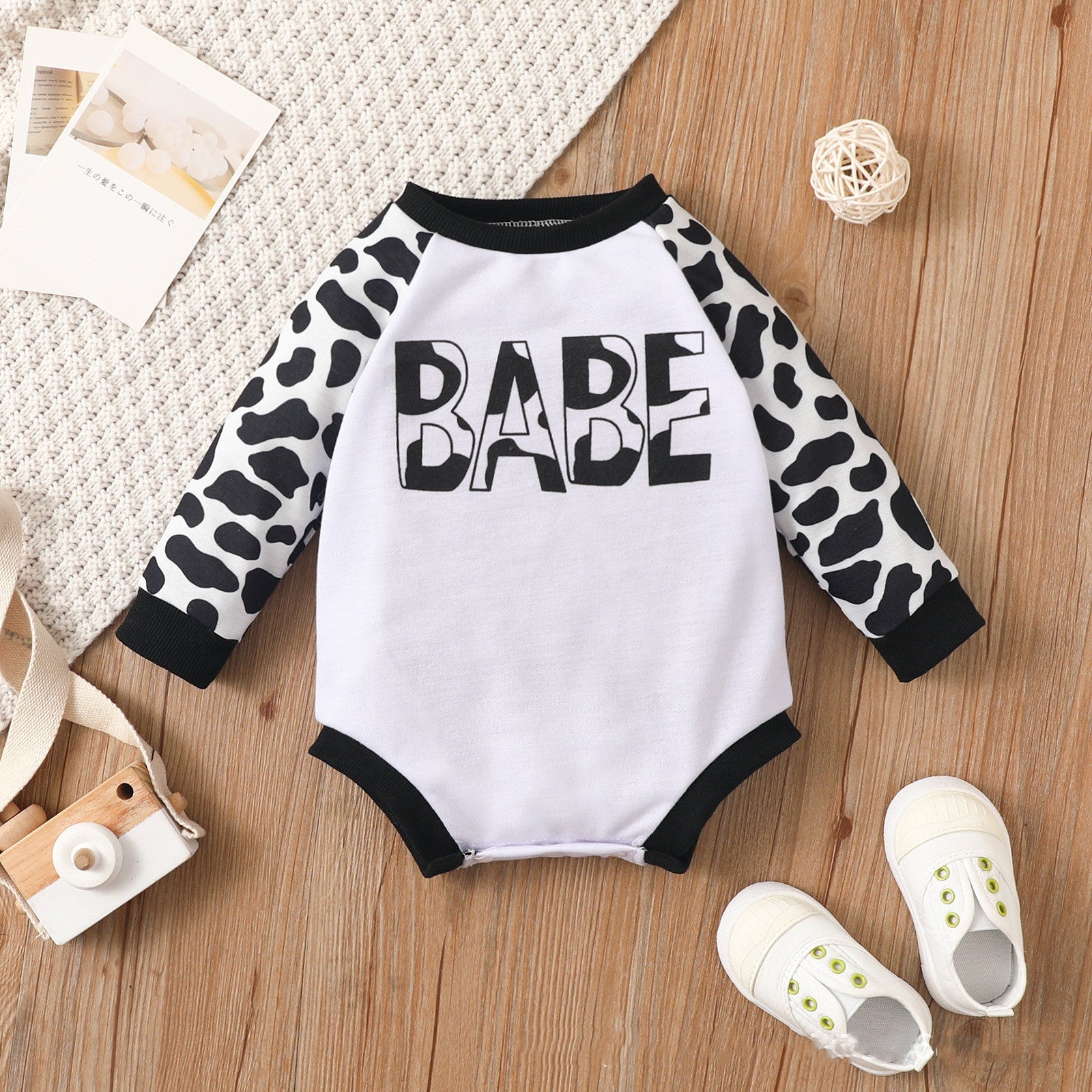 Baby Baby Cow Rompers Pawlulu