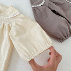 2-Piece Cotton Linen Suit Pawlulu