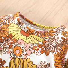 Baby Chrysanthemum Rompers pawlulu