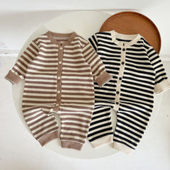 Baby Stripe Jumpsuit Pawlulu