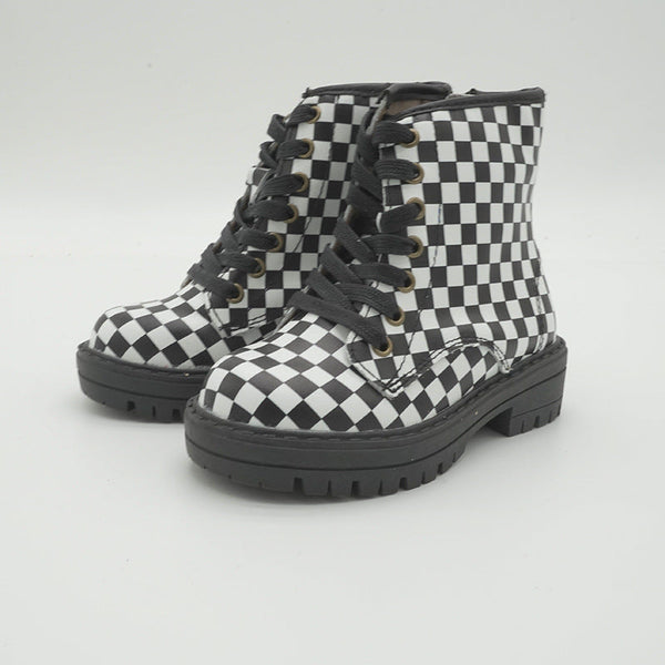 Toddler Plaid Boots