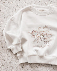 Baby Dinosaur Print Top Pawlulu